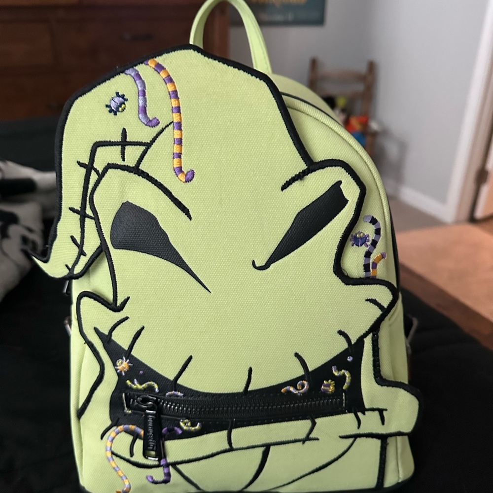 Loungefly Oogie Boogie Glow in the Dark Canvas backpack